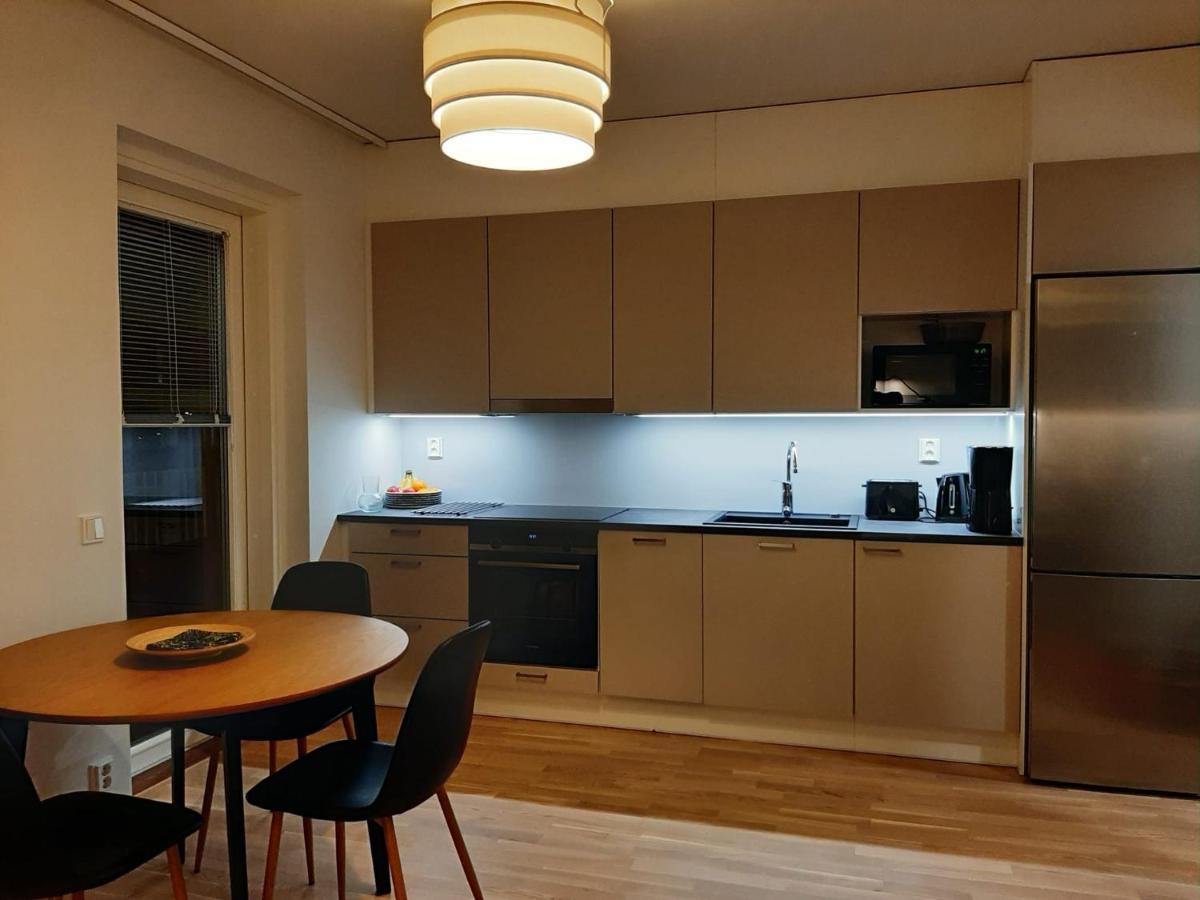 Premium Kaksio Rauman Keskustassa, Parveke Ja Sauna Dış mekan fotoğraf